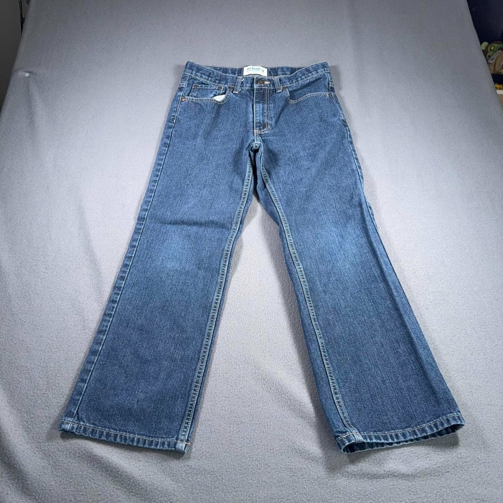 Urban‎ Pipeline Womens Bootcut Jeans Size 14R Blue Denim Mid Rise 28x26.5